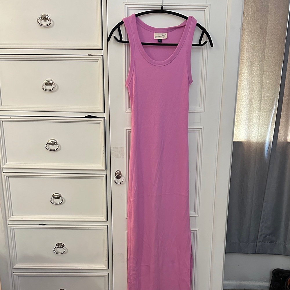 Universal Thread Vibrant Pink Maxi Dress